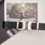 "Upside Down" Double Leather Belt.