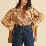 OVERSIZED PRINTED COTTON SHIRT